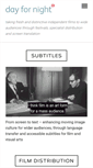 Mobile Screenshot of day-for-night.org
